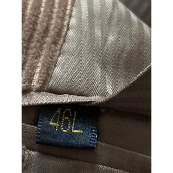 Hunt Valley Men's 46L Brown Blazer Corduroy Padded Lined Inner Pockets Jacket - Picture 4 of 14